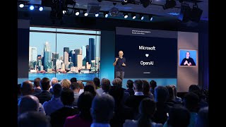 Microsoft and OpenAI at Microsoft Inspire 2023 [upl. by Dohsar]