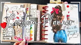 My Custom Planner FlipThrough ✨🍒 New 2024 Disc Planner System [upl. by Cad]