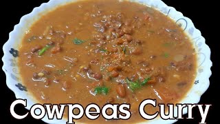 Cowpea beans Recipe  Karamani Kulambu in Tamil  Thatta Payaru Kulambu in Tamil [upl. by Rebna]