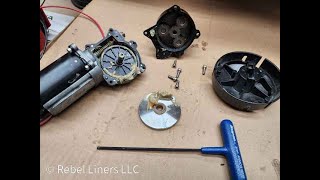 Camper RV Awning Motor Dometic 9200 Problems and replacement [upl. by Gerard]