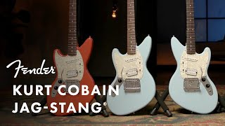 Exploring the Kurt Cobain JagStang  Artist Signature Series  Fender [upl. by Epilef]