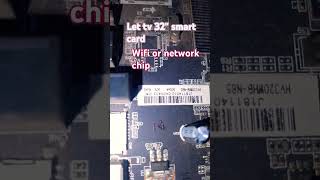 Smart led tv wifi or network chip ledtelevision wifi connection sorts viralvideo viralshorts [upl. by Mages]