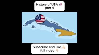 Countryballs  History of USA part 4 history countryballs map usa polandball ww2 [upl. by Llyrpa]