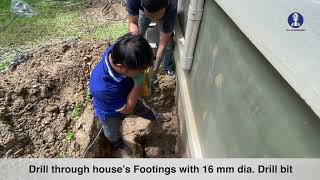 Foundation Repair In Doi Saket District Chiang Mai [upl. by Attiuqahs]