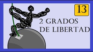 Oscilador Armónico 13 sistemas con 2 grados de libertad valores propiosl [upl. by Kcirtapnhoj569]