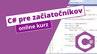 Intro do online kurzu C pre začiatočníkov [upl. by Dene]