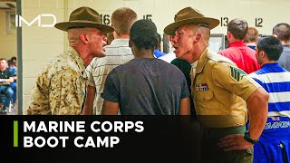 Is Marine Corps BOOT CAMP Really as TOUGH as Everyone Says [upl. by Wendelin]