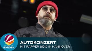 Sido rappt beim einzigartigen LiveAutokonzert in Hannover [upl. by Renata]