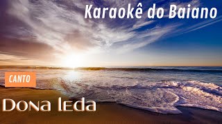 karaokê Dona leda Canto [upl. by Nicks]