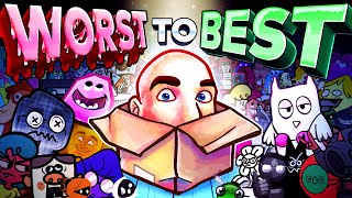 All 54 Jackbox Games Ranked Worst To Best [upl. by Rind]