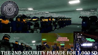 SCI Pathos III The 2nd Security parade for 1000 SD Members [upl. by Yhtak969]