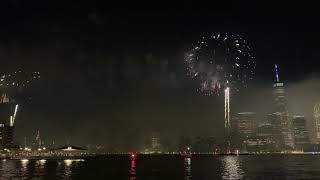 Jersey City Fireworks 2019 4K [upl. by Garrity]