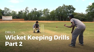 Wicket Keeping Drills  Part 2  Cricket [upl. by Seldon]