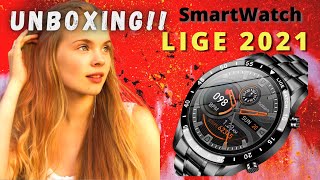 Smartwatch Lige 2021  modelo BW0189 🛑 UNBOXING E PRIMEIRAS IMPRESSÕES 🛑 [upl. by Northrup]