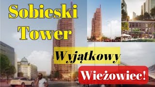 Wieżowiec Sobieski Tower Powstanie Przy Placu Zawiszy Najciekawszy Obecnie Projekt w Warszawie [upl. by Annonyw]