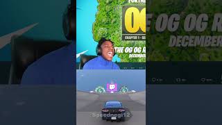 IShowSpeed Reacts to Fortnite OG Returns 😍😍 [upl. by Miru]