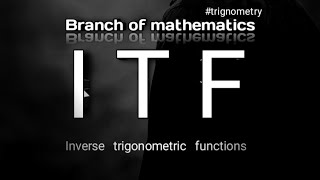 inverse trigonometric functions  formulas  class 12th  dil Mohammad  Haider Ali Khan [upl. by Ahsaret660]