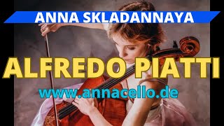 Cello Solo  Caprice No 7 Alfredo Piatti  Anna Skladannaya [upl. by Maghutte864]