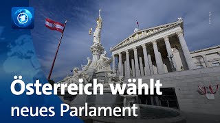 Österreich wählt neues Parlament [upl. by Cha392]