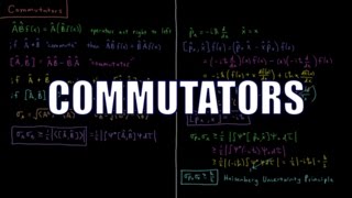 Quantum Chemistry 46  Commutators [upl. by Tam15]