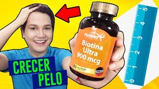 COMO HACER CRECER EL CABELLO RÁPIDO CON BIOTINA  CRECIMIENTO DEL CABELLO FÁCIL  AndyZaturno [upl. by Dodds582]