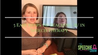 5 Easy Steps to Teaching r in Speech Therapy [upl. by Derby]