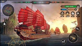 King of sails  Royal navy gameplay Ship battle game [upl. by Hutner]