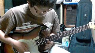 Return To Myself  Michael Landau guitar solo cover [upl. by Ilenna]