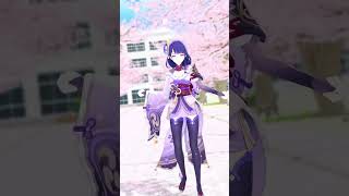 MMD GENSHIN TARA티아라  Roly Poly Raiden [upl. by Nazario]