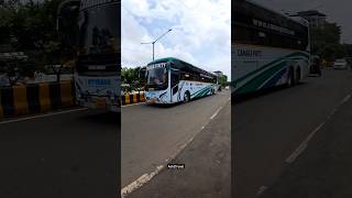 Canara Pinto Starz Volvo  Mumbai to Mangalore bus shorts [upl. by Zoarah]