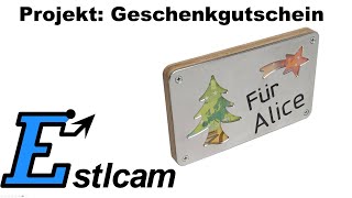 Estlcam Advent Gutschein [upl. by Philine]