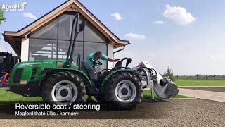 FERRARI Cobram 60RS with Aardenburg mulcher at AgroHof [upl. by Bridwell]