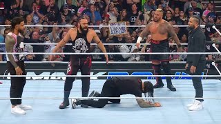 Roman Reigns and Jimmy Uso need help after Bloodline beatdown [upl. by Llehcor]