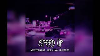 MYSTERIOUS  KSLV Noh HXVSAGE speed up  ФОНК [upl. by Adnalahs]