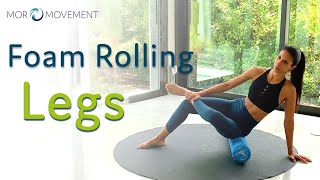 Best Foam Roller Exercises for Legs and Hips [upl. by Kinsman]