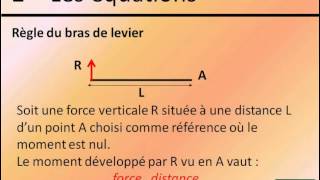 Théorie des poutres  2  Les équations [upl. by Binky]