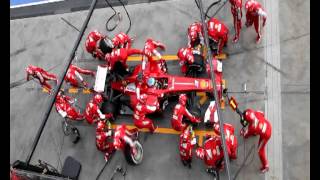 Ferrari F1 Pit Stop Perfection [upl. by Marlette339]