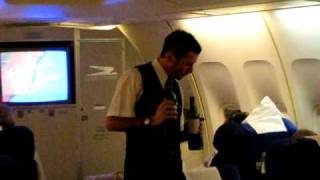 Aerolineas Argentinas Business Class Service アルゼンチン航空 ビジネスクラス [upl. by Dalston]