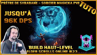 tuto fr Elder Scrolls Online  Build Sorcier magicka pve 2023 [upl. by Elmore354]