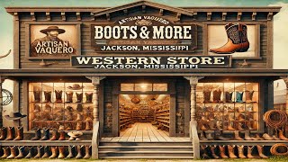 Boots amp MoreArtisan VaqueroAnderson BeanUSAExotic BootsCowboy BeltsWestern OutfitterJackson [upl. by Eelyr]