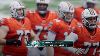 Madden 25  Tyreek Hill Leads Dolphins into Lambeau VS Packers in Snow Game [upl. by Atcliffe]