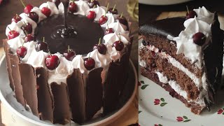 Black Forest Cake Recipe 😍 By Chef Hafsa [upl. by Alle669]