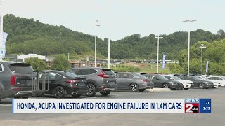 Honda Acura investigated for engine failure in 14M cars [upl. by Eugenia]