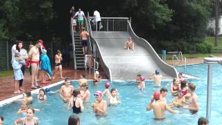 Entenjagd an den Laufer Stadtmeisterschaften 50 Jahre Freibad Lauf  Video 2 [upl. by Anitnahs]