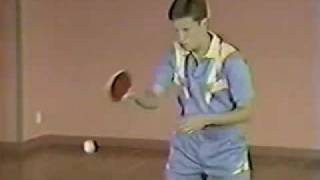 JO Waldner Training Forehand [upl. by Lehmann353]