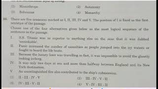 PGCET 2024 question paper with answers  Paper B2 [upl. by Brandise]