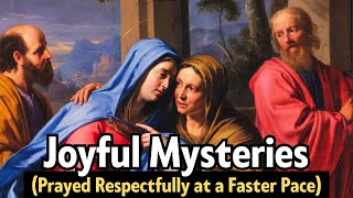 JOYFUL Mysteries  FAST ROSARY  For Those Pressed For Time Mondays amp Saturdays [upl. by Ttsepmet]