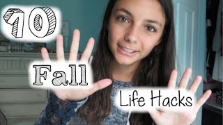 10 Fall Life Hacks [upl. by Macgregor]