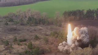 Russia releases video of Iskander missile system deployment in Ukraine [upl. by Guevara383]