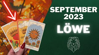 Löwe ♌️  Monatshoroskop  September 2023 [upl. by Ahtilat]